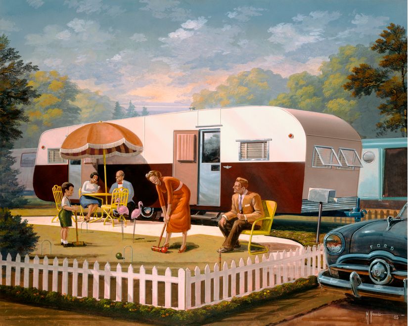 American Dream Mural Murals Your Way