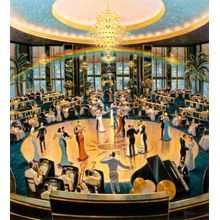 The Rainbow Room Wall Mural