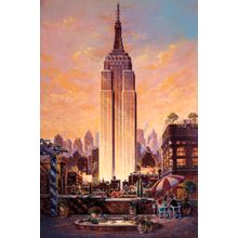 Empire State Wall Mural