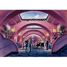 Mezzanine Wall Mural