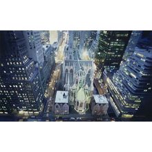 New York Nightlife Wall Mural