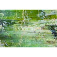 Green Mineral Abstract Wall Mural