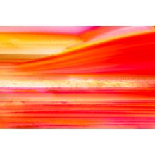 Pink Slope Layers Wall Mural