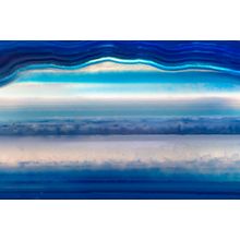 Polished Blue Agate Wall Mural