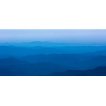 Panorama Of The Blue Ridge Mountains Wall Mural