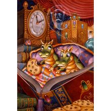 Bedtime Stories Wall Mural
