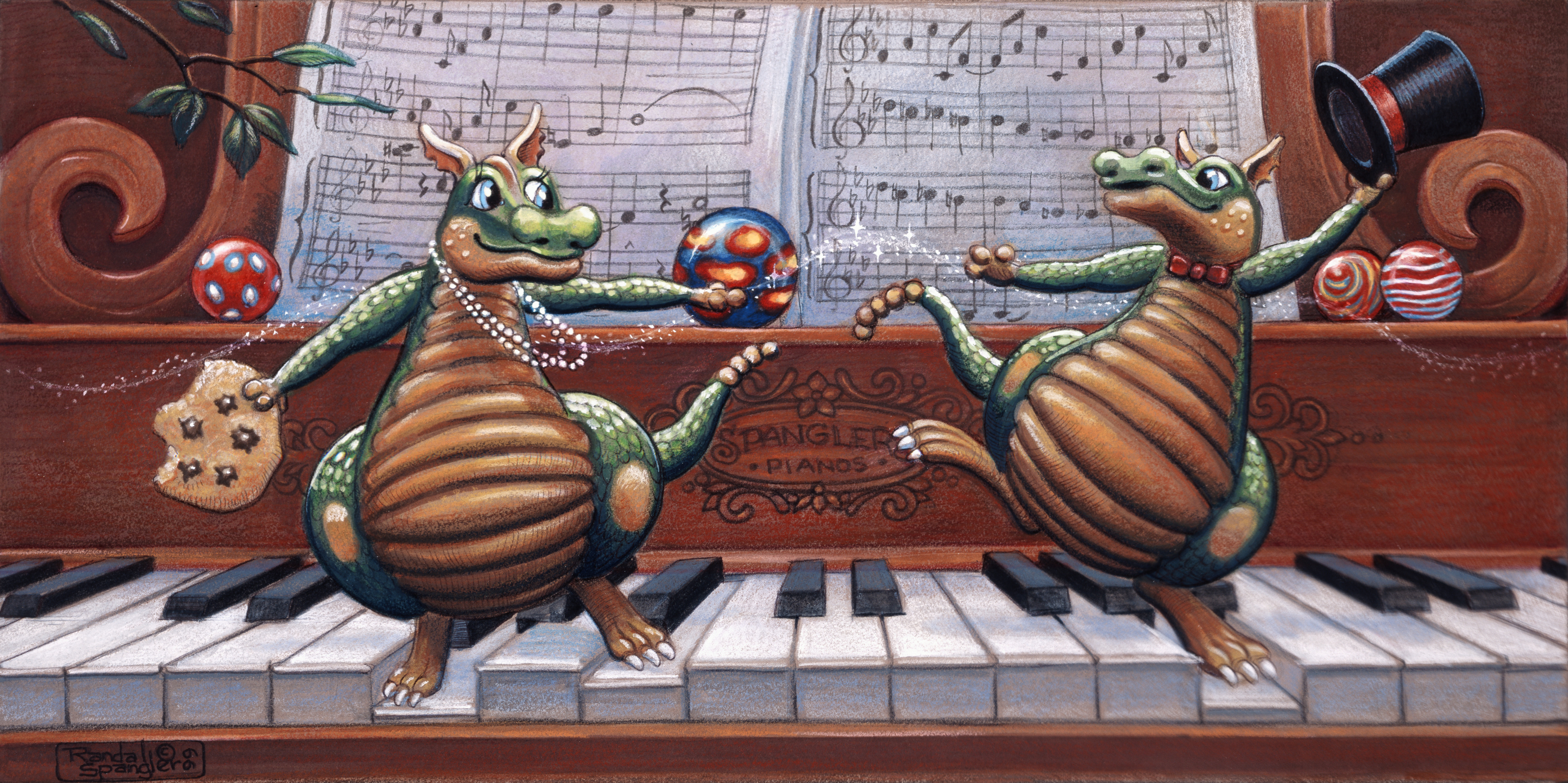 Puttin On The Ritz Mural - Murals Your Way
