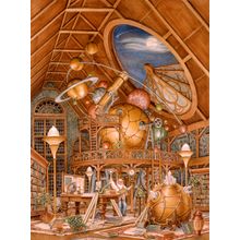 The Astronomer Wall Mural