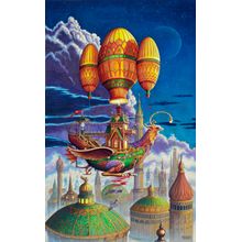 Voyage Of The Flying Griffen Wall Mural