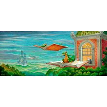 Adventures In Reading Wall Mural