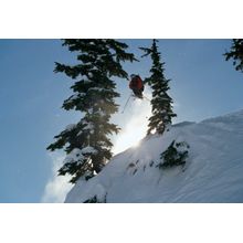 Catching Air, Alpental Backcountry Wall Mural