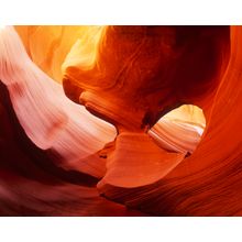 Inverted Arch, Lower Antelope Canyon Wall Mural