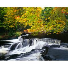 Bond Falls in Autumn Wall Mural