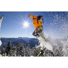 Catching Air, Stevens Pass Wall Mural