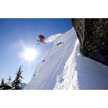 Sunshine & Ski Jump At Stevens Pass Wall Mural