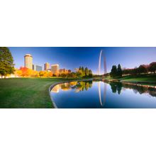 St. Louis And Her Arch Wall Mural