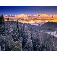 Gore Range In Winter Wall Mural