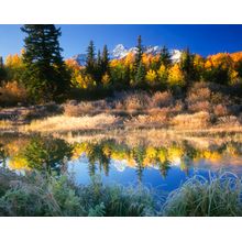 Wilson Peak Reflected - Horizontal Wall Mural