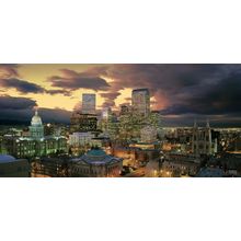 Downtown Denver Skyline Wall Mural