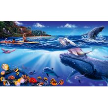 Becoming Friends Wall Mural