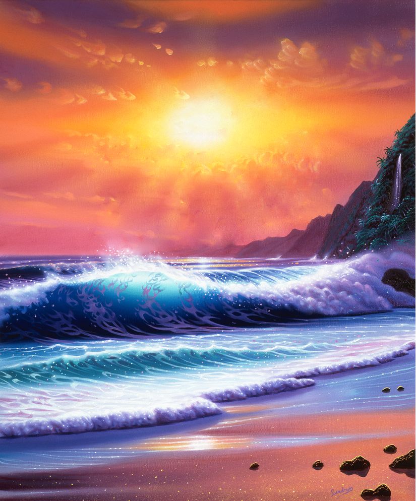 scenic Hues Ocean Paradise Watercolor Kit