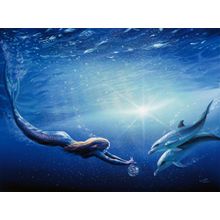 Mermaid Jewels Wall Mural