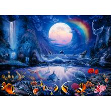 Moonlight Splash II Wall Mural