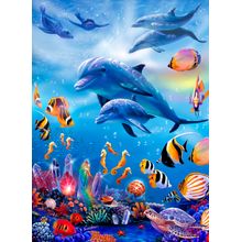 Seahorse Kingdom Wall Mural