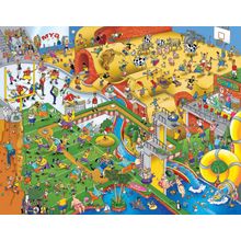Complex Sports Complex Wall Mural