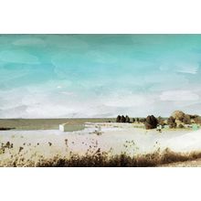 Beach Glass Cabana, Lake Erie Wall Mural