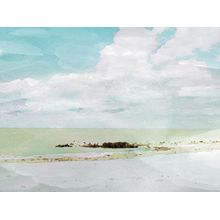 Beach Glass Sunny Shoreline, Lake Erie Wall Mural
