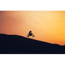 Moto Cross, Mongolia Wall Mural