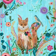 Fox in the Garden Wall Mural