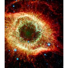 Infrared Helix Nebula Wall Mural