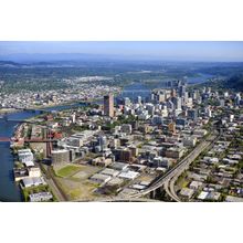 Portland - Aerial View Wall Mural