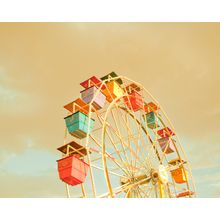 Ferris Wheel III Wall Mural