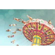 Swing Ride Wall Mural