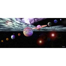 Our Solar System Wall Mural