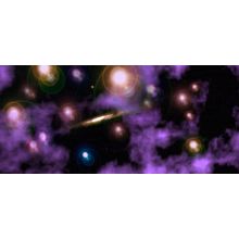 Purple Haze (Apollo) Wall Mural