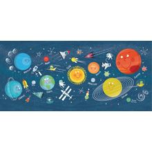 Fun Solar System Mural Wallpaper