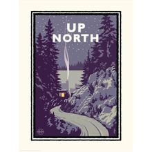 Up North Minnesota Wall Mural