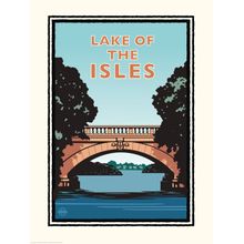 Lake of the Isles Wall Mural