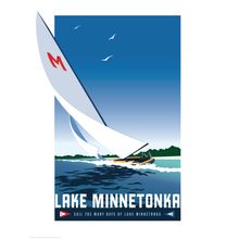 Lake Minnetonka Yacht Club Wall Mural