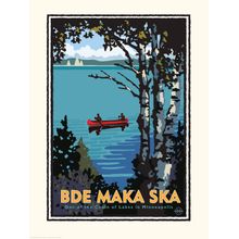 Bde Maka Ska Wall Mural
