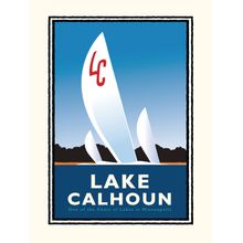 Lake Calhoun Sail Wall Mural