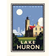 Great Lakes - Lake Huron Wallpaper Mural