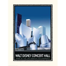 Walt Disney Concert Hall Wall Mural