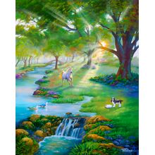 River Life Wall Mural