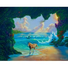 7 Horses Wall Mural