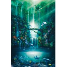 Enchanted Pool Wall Mural
